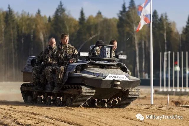 俄罗斯公布新型无人战车!a-800,值得拥有!