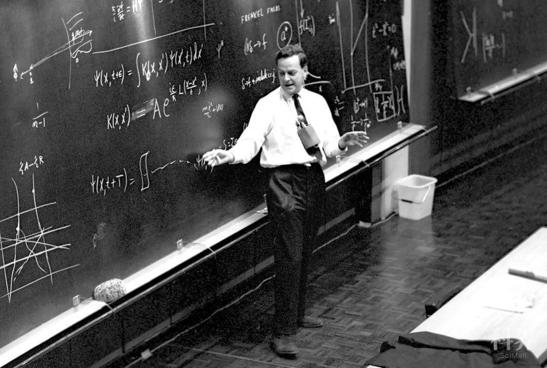 richard feynman 1965年,理查德·费曼在康奈尔大学发表了有关"物理