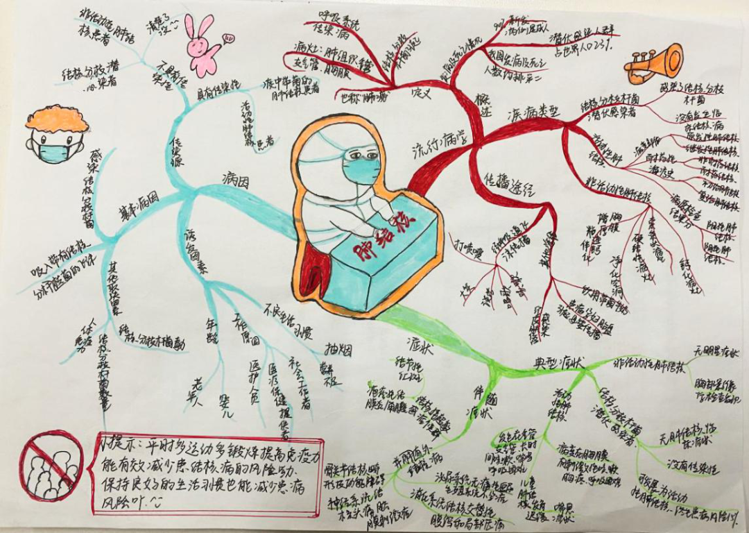 科技资讯 思维导图来袭!你准备好了吗? 《肺结核》 药学院 叶子兰