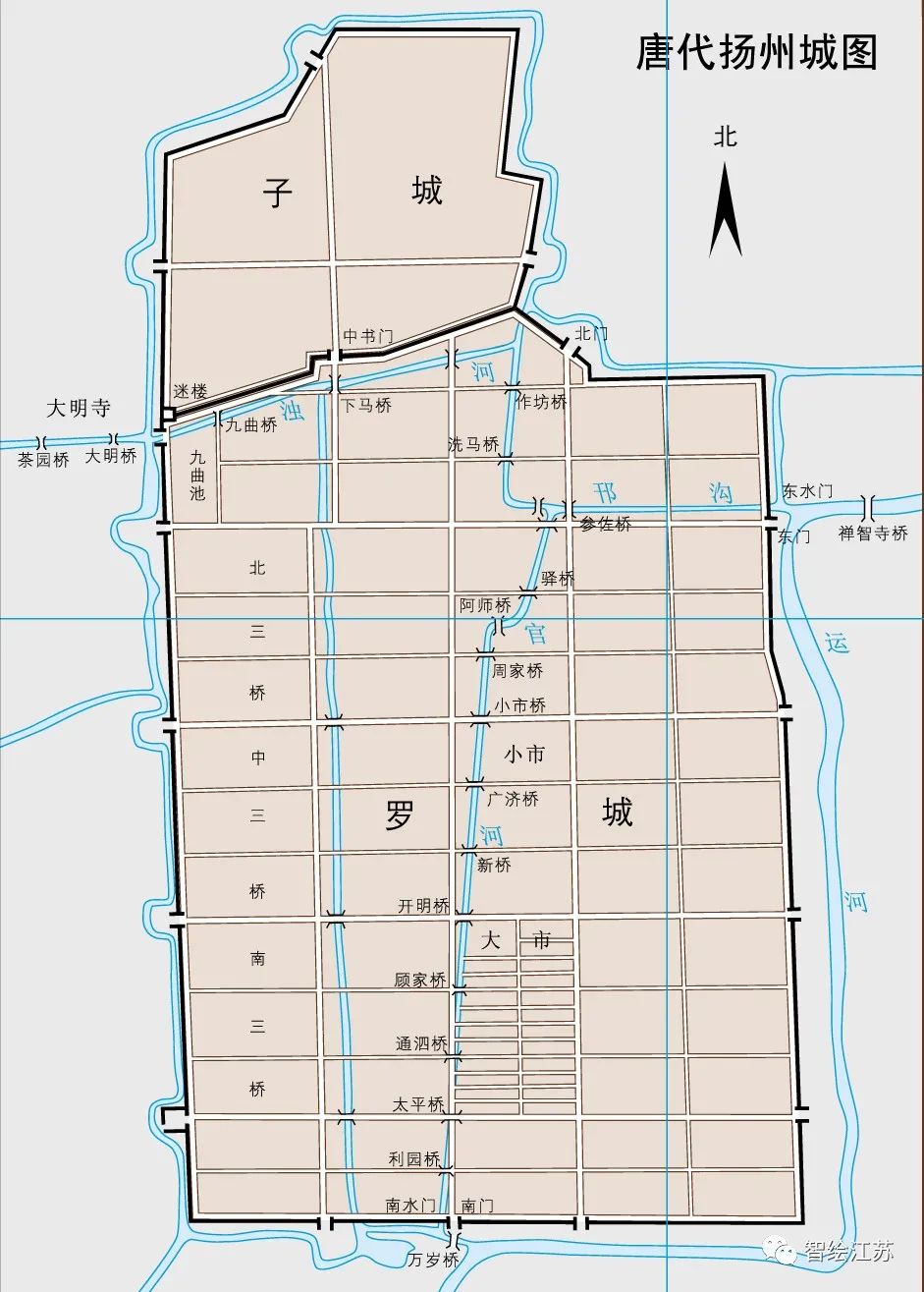 科普| 用地图,看不一样的扬州