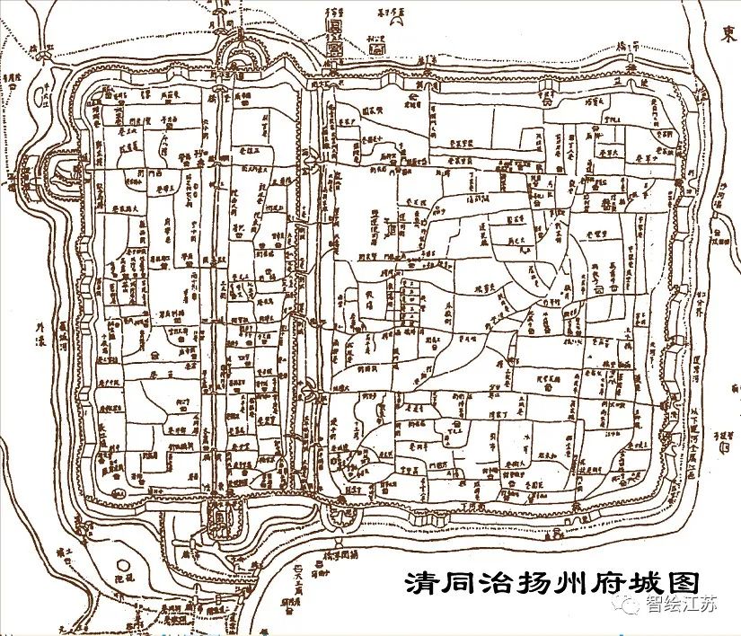 科普| 用地图,看不一样的扬州