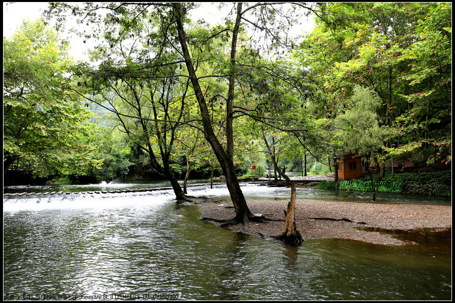 贵阳小车河湿地公园一角贵阳花溪坝上桥贵阳天河潭景区一角贵安新区一