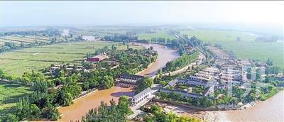 <p>　　吴忠市古灌区盛景。　（图片吴忠市委宣传部提供）</p>