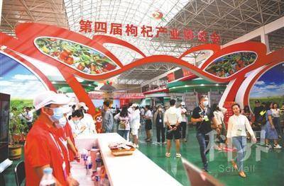 <p>　　6月22日上午，第四届枸杞产业博览会在中宁县开幕。</p><p>　　本报记者　白茹　摄</p>