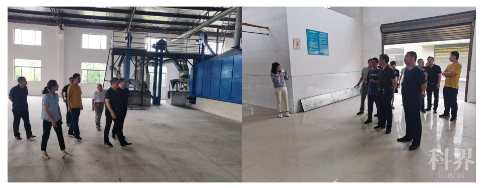 我院唐院长带领研究院一行5人赴洞口、武冈、邵阳县企业考察交流