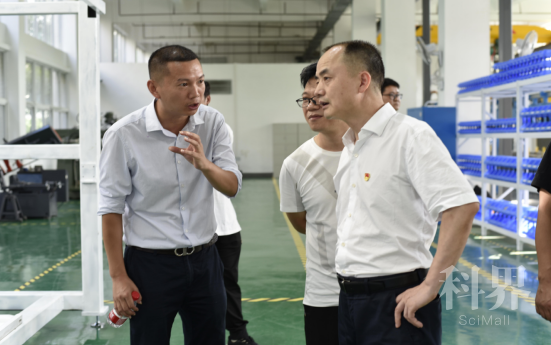 省政府“五好”园区创建工作专项督查组来我院考察