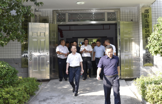 省政府“五好”园区创建工作专项督查组来我院考察