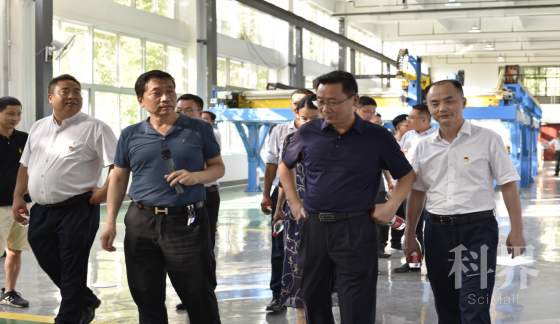 省政府“五好”园区创建工作专项督查组来我院考察