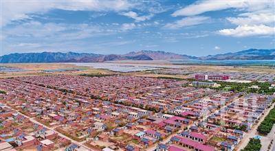 <p>　　永宁县闽宁镇原隆村乡村美景。</p>