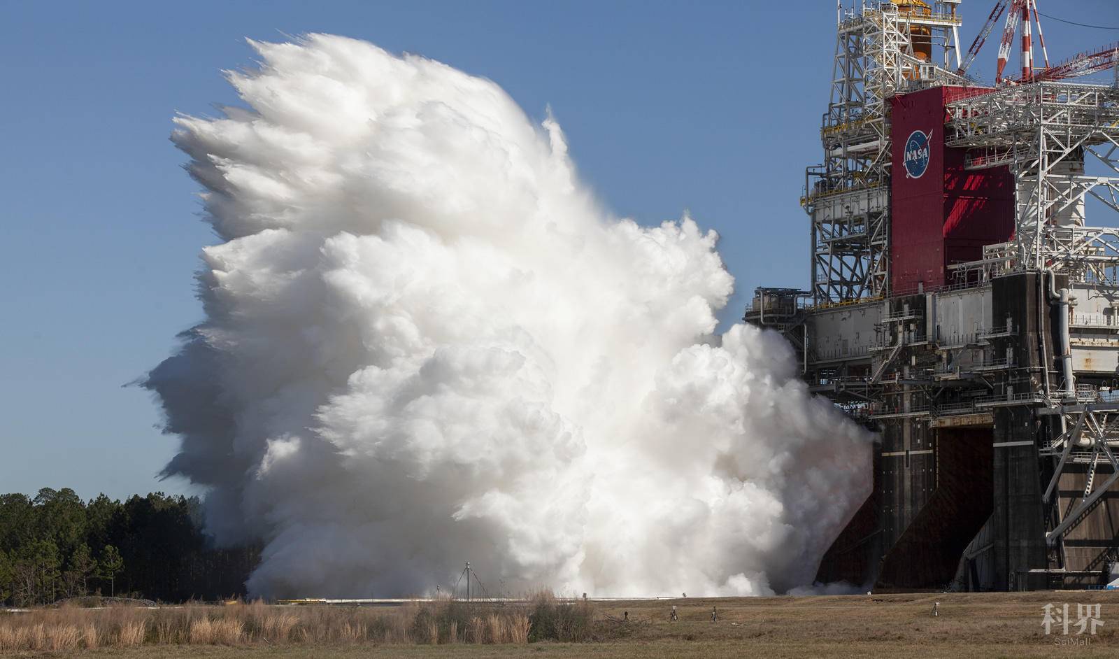 Second Hot Fire Test of SLS Rocket Core Stage