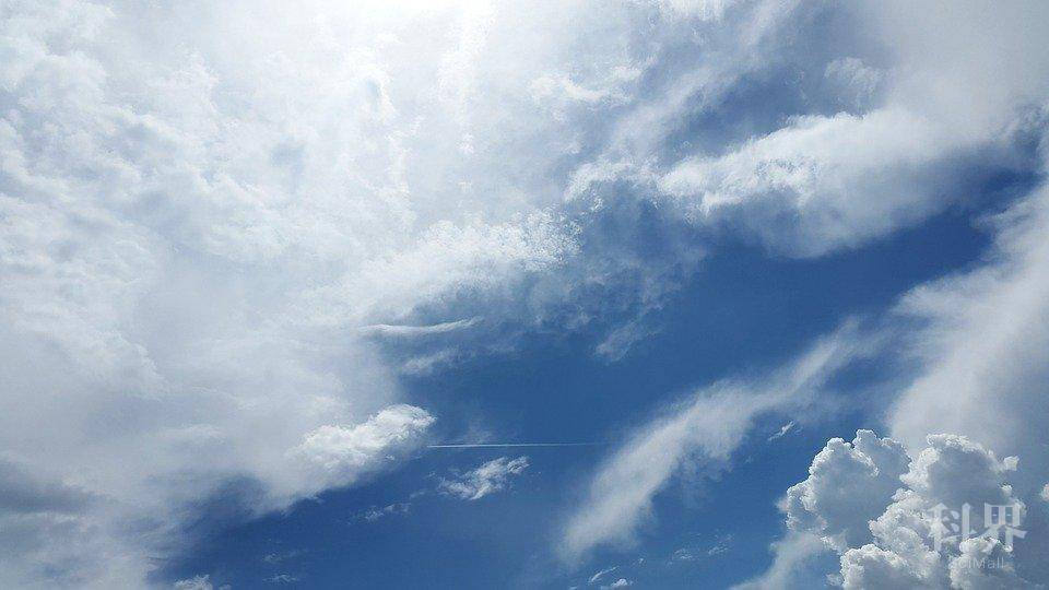 天空, 云, 气氛, 空气, 氧气, 自由, 天空蓝, 夏季, 积云, 蓝色, 性质, 风, 天气