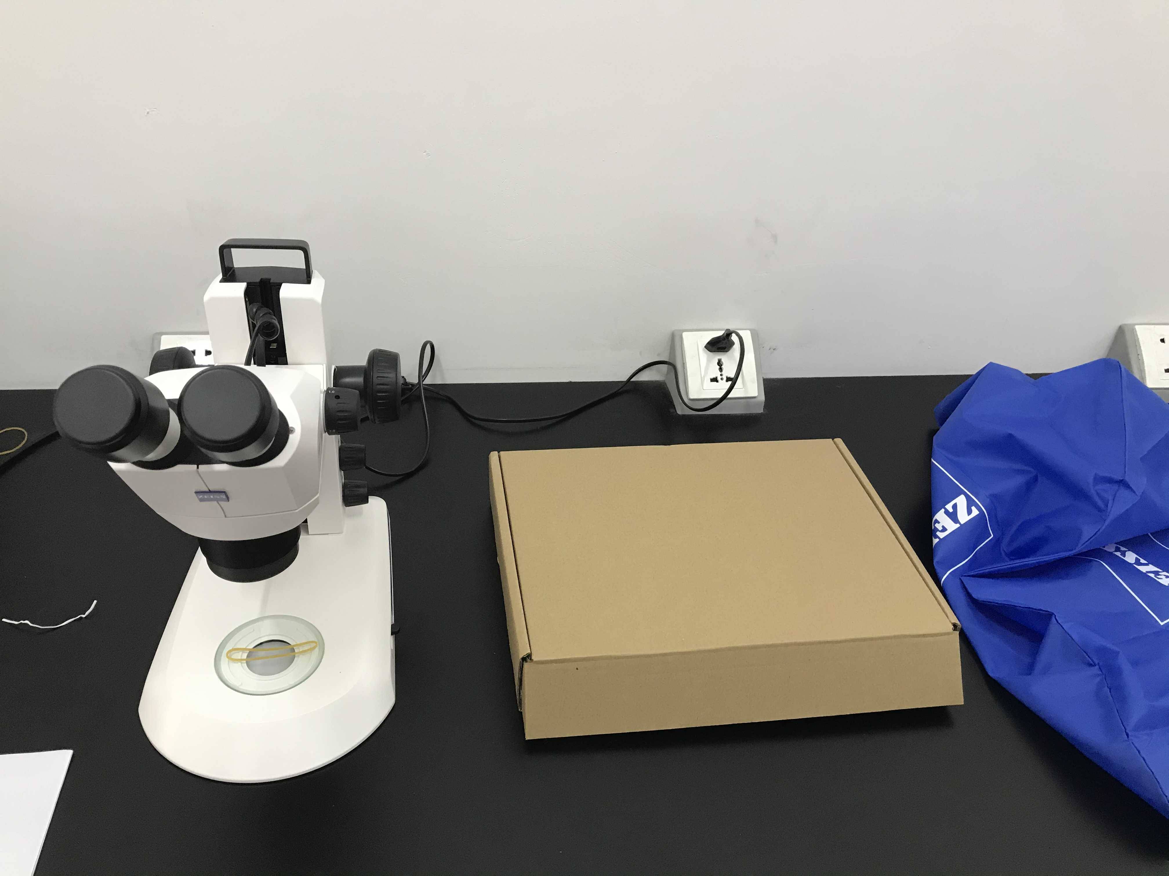 龙须菜实验室显微解剖镜到货