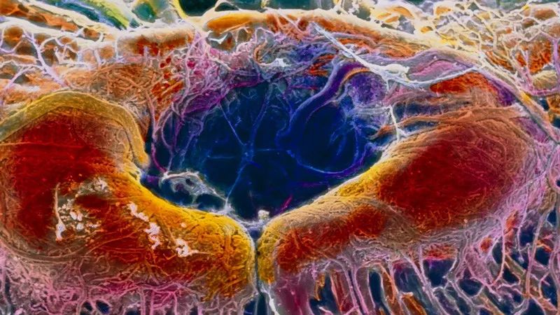 人类视网膜。CRISPR疗法首次被直接用于人体，以治疗一名遗传性失明患者。