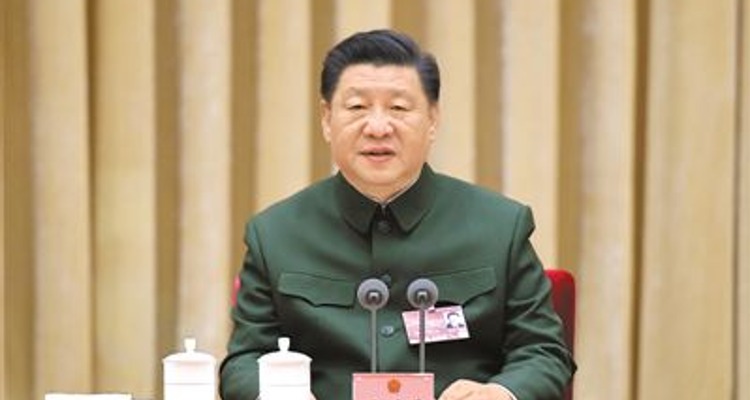 习近平出席解放军和武警部队代表团全体会议并发表重要讲话
