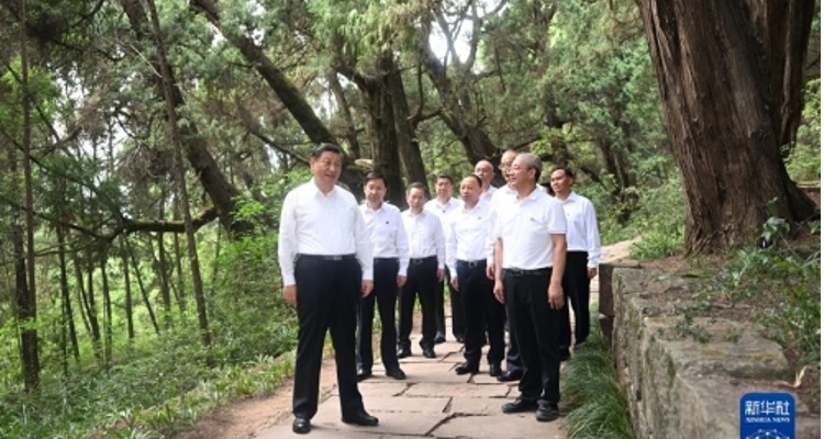 习近平在四川考察时强调 推动新时代治蜀兴川再上新台阶 奋力谱写中国式现代化四川新篇章