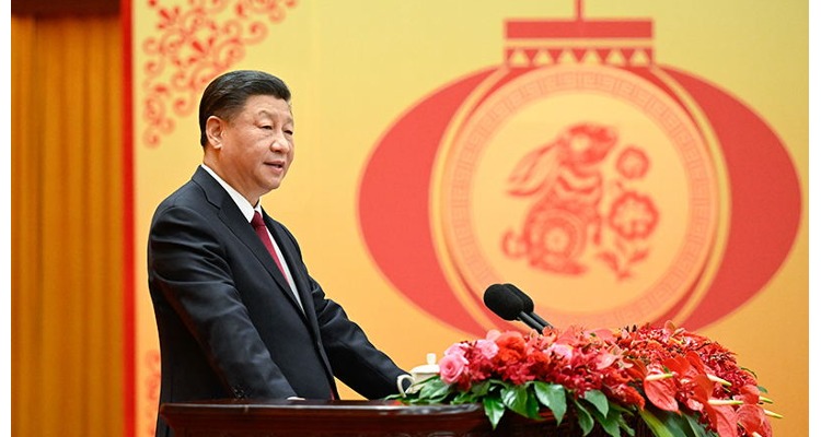 中共中央国务院举行春节团拜会 习近平发表讲话