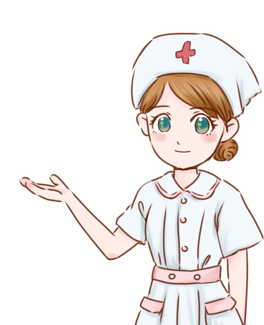 护士照片卡通人物图片