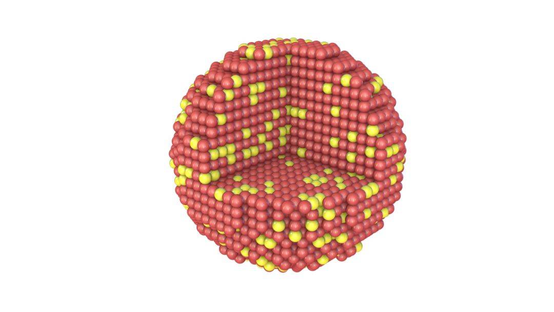 【c4d教程】粒子堆积球体示意图的画法