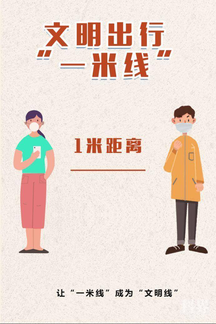 防疫小课堂┋留下一米,守住健康