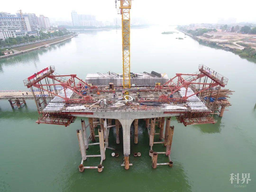河源市紫金桥重建工程挂篮施工首件浇筑顺利完成 学术资讯 - 科技工作